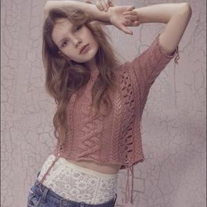 For Love & Lemons Wythe Crop Top